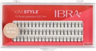 Sztuczne rzęsy i akcesoria - Ibra - KIM STYLE - 10 Flares Eyelashes - Kępki sztucznych rzęs - 10 mm - miniaturka - grafika 1