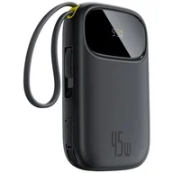 Powerbanki - Powerbank BASEUS EnerFill FC31 10000 mAh 45W Czarny - miniaturka - grafika 1