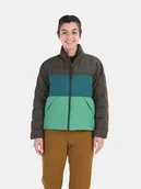 Kurtki damskie - Marmot Kurtka puchowa "Ares" w kolorze antracytowo-turkusowo-zielonym - miniaturka - grafika 1