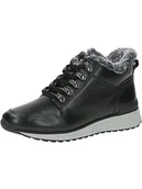 Kozaki damskie - CAPRICE Damskie 9-26211-41 Półdługie kozaki, Czarna papka, 42 - miniaturka - grafika 1