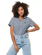 Bluzki damskie - Jack Wolfskin Damska koszulka Kepler Shirt Women szybkoschnąca bluzka z krótkim rękawem - miniaturka - grafika 1