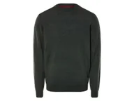 Swetry męskie - LIVERGY® Sweter dzianinowy męski z wełną merino (S (44-46), Zielony) - miniaturka - grafika 1