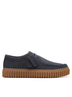 Mokasyny męskie - Clarks Mokasyny Torhill Lo 26179708 Granatowy - miniaturka - grafika 1