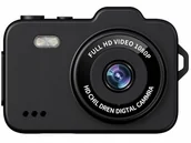 Aparaty Cyfrowe - XREC X8 12MP Breloczek Czarny - miniaturka - grafika 1