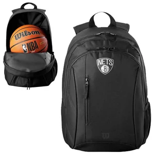 Plecak do koszykówki Wilson NBA Team Brooklyn Nets - WZ6015002 - Plecaki - miniaturka - grafika 1