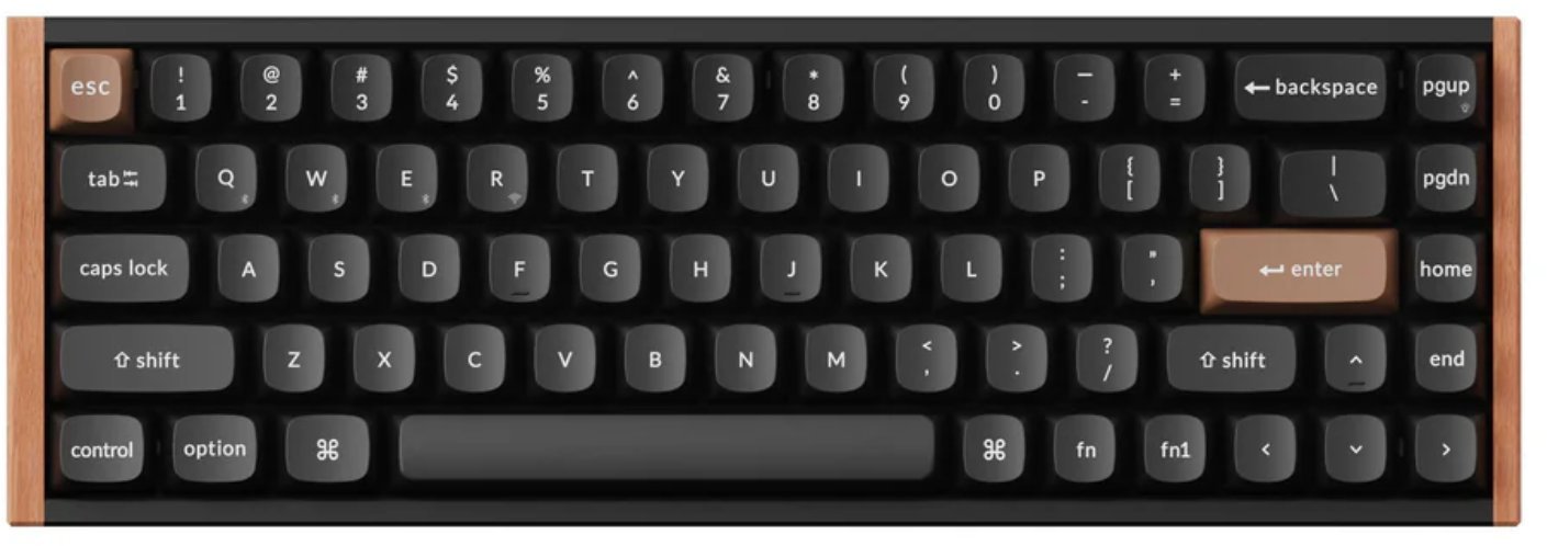 Keychron K6 HE Special Edition Gateron Double-Rail Magnetic Nebula K6H-F1 K6H-F1
