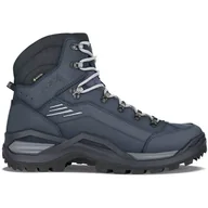 Buty trekkingowe męskie - LOWA Renegade 100 GTX Mid navy/asphalt UK 9 - miniaturka - grafika 1