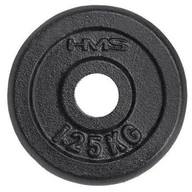 Obciążenia - HMS Obciążenie, talerz czarny 1.25 KG HMS - miniaturka - grafika 1