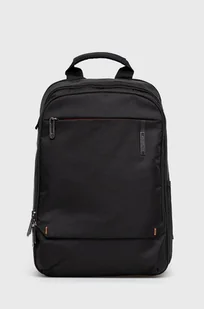 Samsonite plecak męski kolor czarny duży gładki - Plecaki - miniaturka - grafika 1