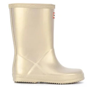 Kalosze Hunter KFT5089NEB-PGL Beżowy - Buty dla chłopców - miniaturka - grafika 1