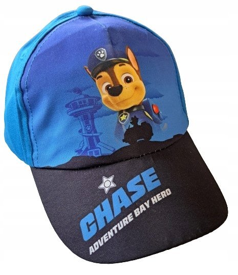 PSI PATROL CZAPKA Z DASZKIEM CHASE ADVENTURE BAY HERO Granatowa Bejsbolówka Regulowana