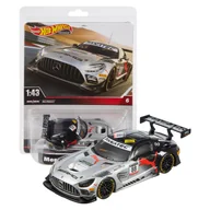 Samochody i pojazdy dla dzieci - Hot Wheels Premium Samochód Kolekcjonerski Mercedes AMG GT3 1:43 - miniaturka - grafika 1