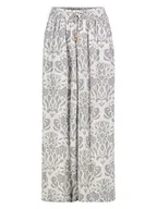 Spodnie damskie - Eight2Nine Spodnie piżamowe w kolorze biało-szarym - miniaturka - grafika 1