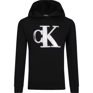 CALVIN KLEIN JEANS Bluza | Regular Fit - Bluzy dla dziewczynek - miniaturka - grafika 1