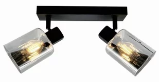 Harlow - listwa 2 płomienna czarna 841302-30 - Lampy ścienne - miniaturka - grafika 1