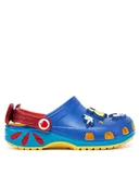 Buty dla dziewczynek - Crocs Klapki Snow White Classic Clog K 209495 Niebieski - miniaturka - grafika 1