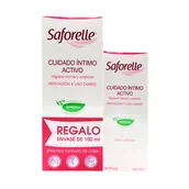 Żele do higieny intymnej - Żel do higieny intymnej Saforelle Intimate Care 250 ml + 100 ml Free (8470005600017) - miniaturka - grafika 1