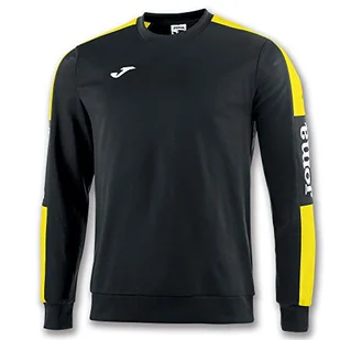 Joma chłopięca bluza 100801.109 Czarny / Żółty 4XS - Bluzy dla chłopców - miniaturka - grafika 1