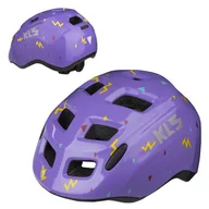 Kaski rowerowe - Modi dziecięcy Kellys Zigzag fioletowy S 49-53cm / - miniaturka - grafika 1