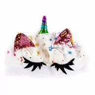 Dodatki do strojów karnawałowych - Czapka Jednorożec Strój Przebranie Impreza Bal - miniaturka - grafika 1