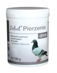 Dolfos Dolvit Pierzenie drink 100g 25640-uniw - Karma dla ptaków - miniaturka - grafika 1