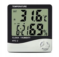 Stacje pogodowe - Stacja pogody, termometr, higrometr, zegar, sonda 6986 - miniaturka - grafika 1