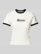Koszulki i topy damskie - T-shirt z mieszanki bawełny model ‘LEWISTOWN’ - miniaturka - grafika 1