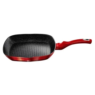 Berlinger Haus Patelnia Granitowa Metallic Line Red 28 cm BH-1271 - Patelnie - miniaturka - grafika 3