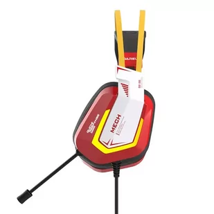 Dareu EH732 USB RGB (czerwone) - Słuchawki - miniaturka - grafika 2