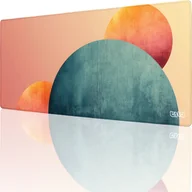 Podkładki pod mysz - DUŻA PODKŁADKA POD MYSZKĘ Astralne Okręgi 90x40 TILT Gamingowa - miniaturka - grafika 1
