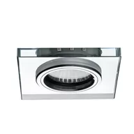 Lampy ścienne - Kanlux Oprawa ścienno-sufitowa kwadratowa Soren L-GN, zielona, 20 W - miniaturka - grafika 1