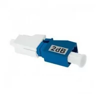 Patchcordy - Qoltec Tłumik światłowodowy LC/UPC(F)-LC/UPC(M) 2dB SingleMode 54183 - miniaturka - grafika 1