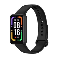 Akcesoria do smartwatchy - Opaska Pasek Bransoleta Smooth Xiaomi Redmi Smart Band Pro Czarna - miniaturka - grafika 1