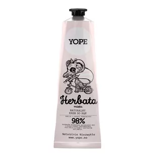 YOPE Naturalny łagodzący krem do rąk HERBATA I MIĘTA 100ml - Kremy i maski do rąk - miniaturka - grafika 1