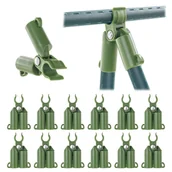 Pozostałe akcesoria do uprawy roślin - Łącznik szczytowy do tyczek ogrodowych Posile regulowany 16mm 12szt - miniaturka - grafika 1