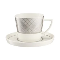 Filiżanki - Filiżanka ze spodkiem porcelanowa 240 ml SHIRO - miniaturka - grafika 1