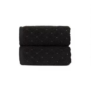 RĘCZNIK 70x140 OLIWIER 100% BAWEŁNA 520g/m2 CZARNY - Ręczniki - miniaturka - grafika 1
