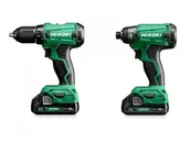 Klucze i nasadki - Hikoki Zestaw 18V 2X2,0Ah Kc18Daw ( Wkrętarka Ds18Da + Zakrętarka Wh18Da) - miniaturka - grafika 1