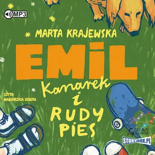 Cd Mp3 Emil Kanarek I Rudy Pies Marta Krajewska - Audiobooki dla dzieci i młodzieży - miniaturka - grafika 1