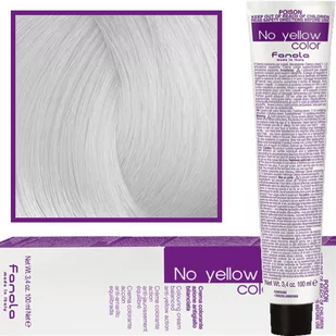 Fanola T.21 No Yellow Ice Toner Mix 1:2 100ml - Farby do włosów i szampony koloryzujące - miniaturka - grafika 1