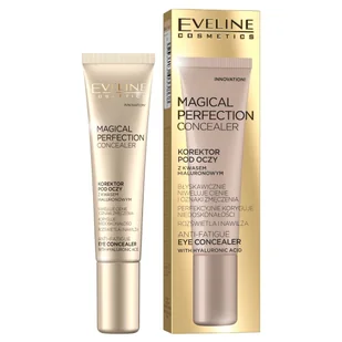 Eveline COSMETICS Magical Perfection Concealer Korektor pod oczy, nr 02A light vanilla, 15 ml - Korektory pod oczy - miniaturka - grafika 4