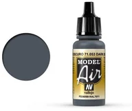 Akcesoria i części modelarskie - Vallejo Model Air Dark Sea Gray 71.053 - miniaturka - grafika 1