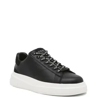 Moda i Uroda OUTLET - Guess Skórzane sneakersy ELBA - miniaturka - grafika 1