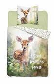 Pościel dla dzieci - Pościel bawełniana dziecięca 140x200 5156a sarenka - miniaturka - grafika 1