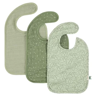 Zestaw Śliniaków 3-Pack - Daring Dino Trixie Baby - Śliniaki i fartuszki - miniaturka - grafika 1
