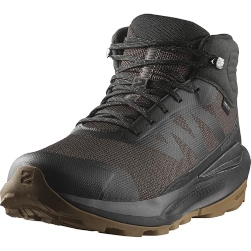Salomon Trekkingi Elixir Tour Mid Waterproof L47577800 Brązowy