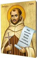 Dewocjonalia - Art Christiana Ikona religijna święty Jan od Krzyża ACHI278 - miniaturka - grafika 1