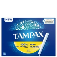 Tampony - Tampax Discreet Pearl Regular Tampony z aplikatorem 18 sztuk - miniaturka - grafika 1