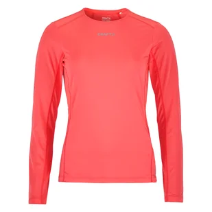 Damska Koszulka z długim rękawem CRAFT ADV ESSENCE LS TEE 2 W 1914797-444000 – Różowy - Koszulki i topy damskie - miniaturka - grafika 1