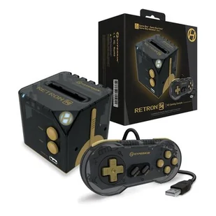 Hyperkin RetroN Sq Black Gold - Kup na Raty - - Konsole i gry retro - miniaturka - grafika 1